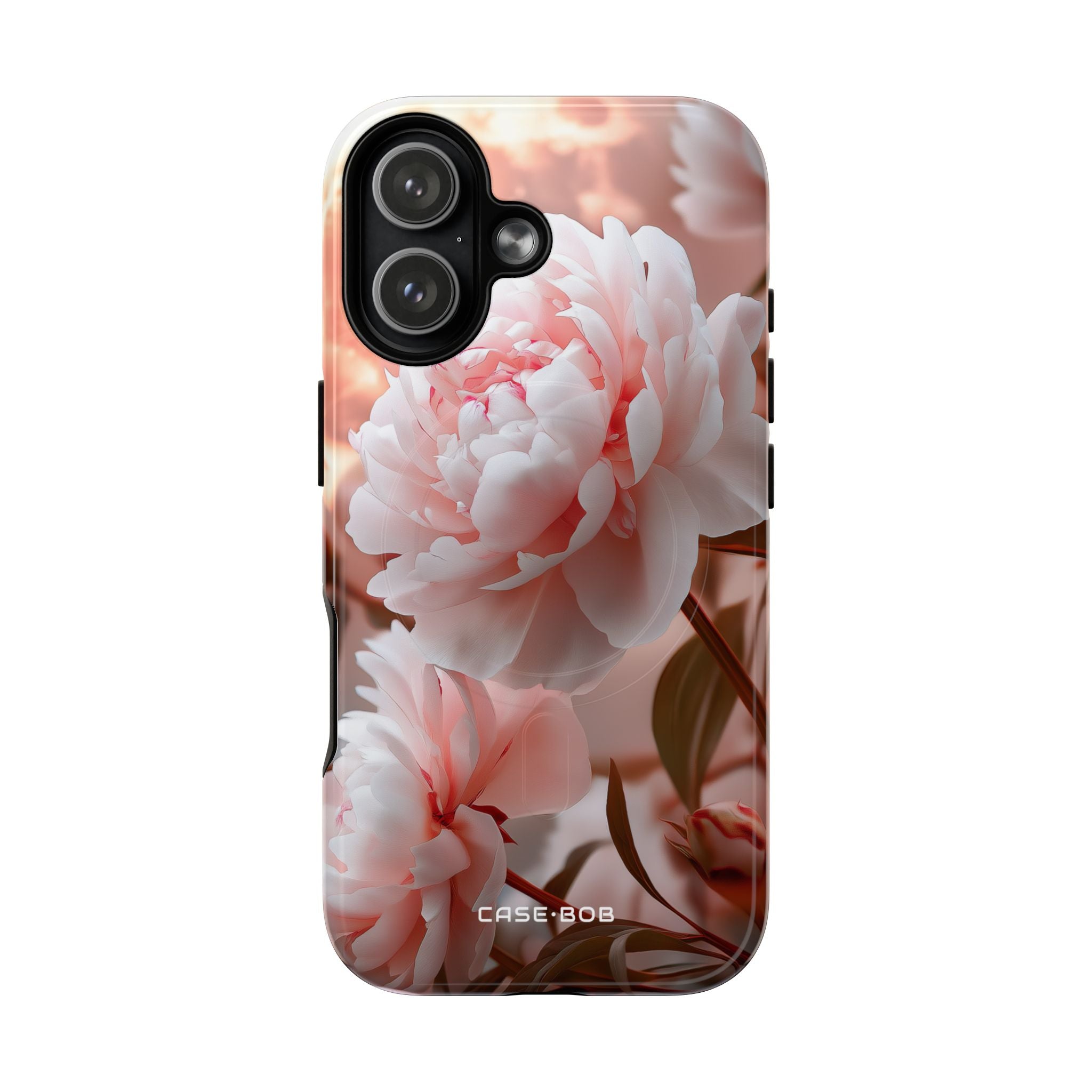 Peony Moonlight iPhone 17 Case - Tough+ - CASE•BOB