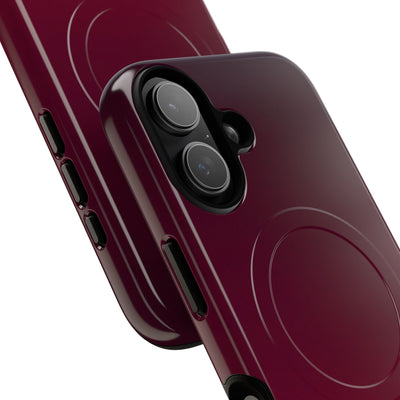 Red Tough 2.0 Magsafe Phone Case for iPhone - Deep Sangria Gradient