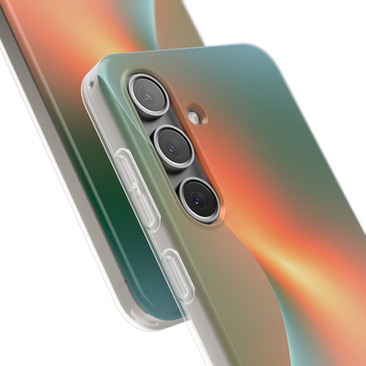 Radiant Contour · Lite Phone Case for Samsung · Orange