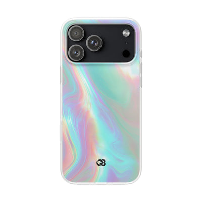 Prismatic Liquid Light · Lite Phone Case for iPhone ·  Teal