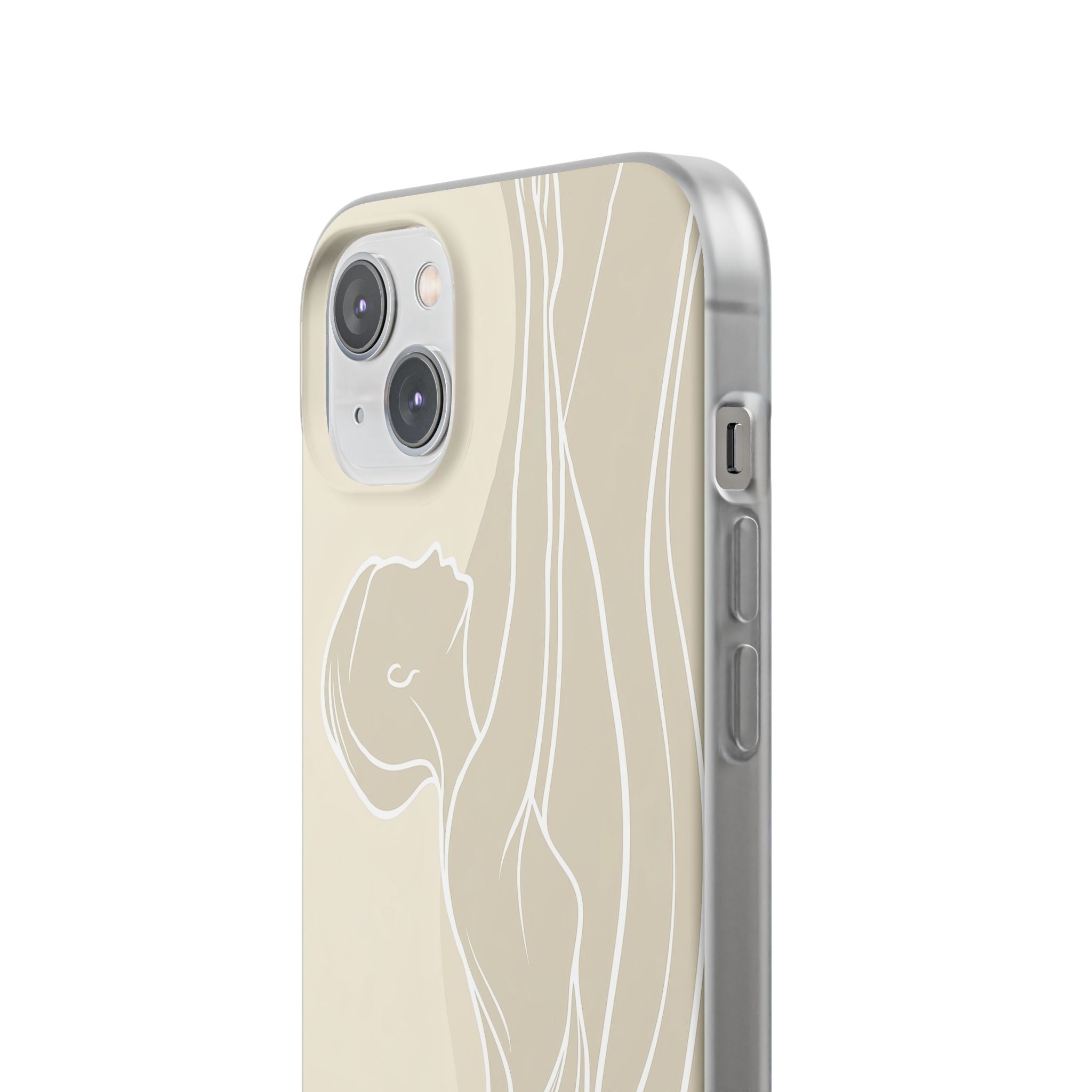 Ethereal Sand Silhouette · Soft Coque de téléphone pour iPhone