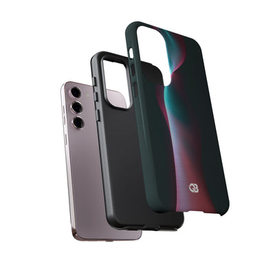 Neon Pixel Flow · Tough Phone Case for Samsung · Black