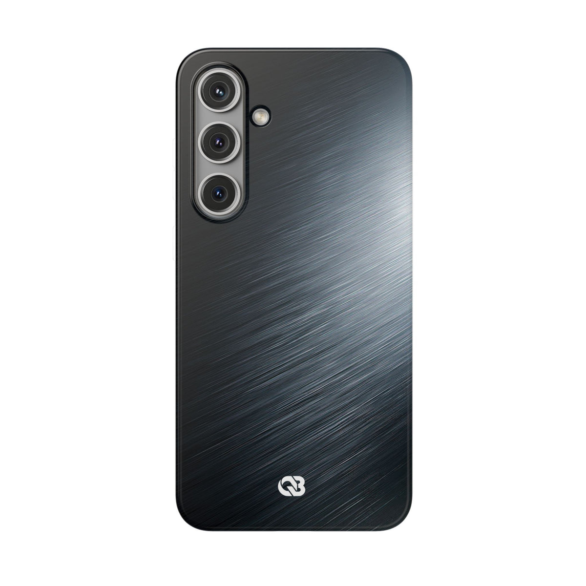 Brushed Obsidian Steel · Lite Phone Case for Samsung · Grey
