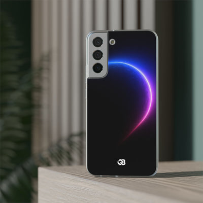 Luminous Eclipse · Lite Phone Case for Samsung · Black