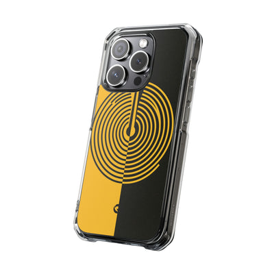 Yellow Impact MagSafe Phone Case for iPhone - Voltage Sector Pulse