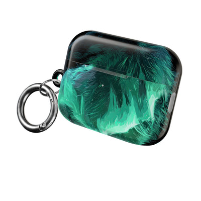 Nordic Aurora Fox · Hard Case for AirPods & AirPods Pro · Teal