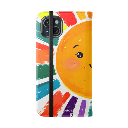Sunny Spectrum - iPhone 15 Plus Case - Wallet