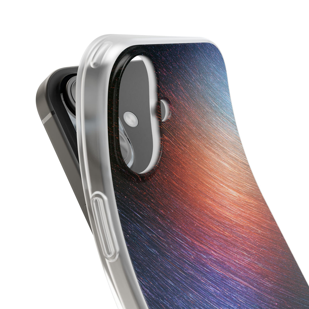 Radiant Energy Stream · Lite Phone Case for iPhone ·  Blue