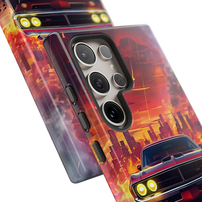Inferno City Run · Tough Coque de téléphone pour Samsung