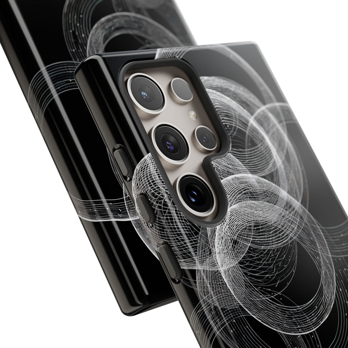 Orbital Resonance · Tough Phone Case for Samsung · Black