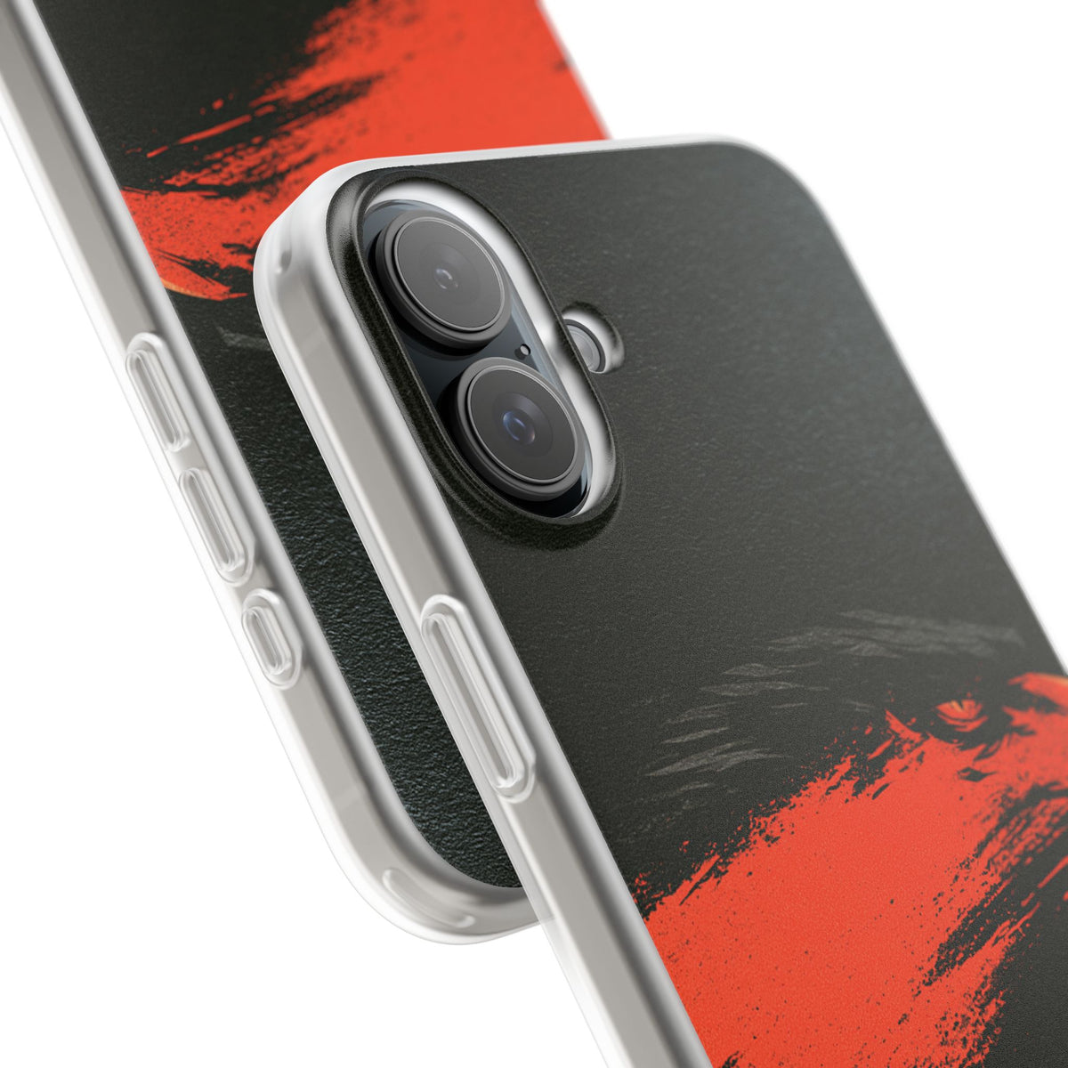 Crimson Raptor Noir · Lite Phone Case for iPhone ·  Black