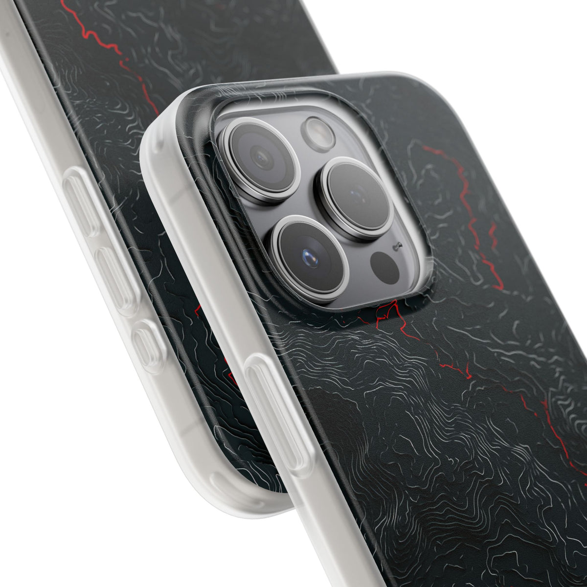 Crimson Rift · Lite Phone Case for iPhone ·  Black