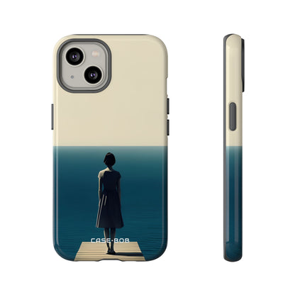 Pier Reflection iPhone 14 Case - Tough