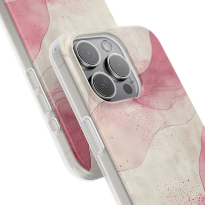 Crimson Waves iPhone 15 Pro Max -pehmeä suojakotelo