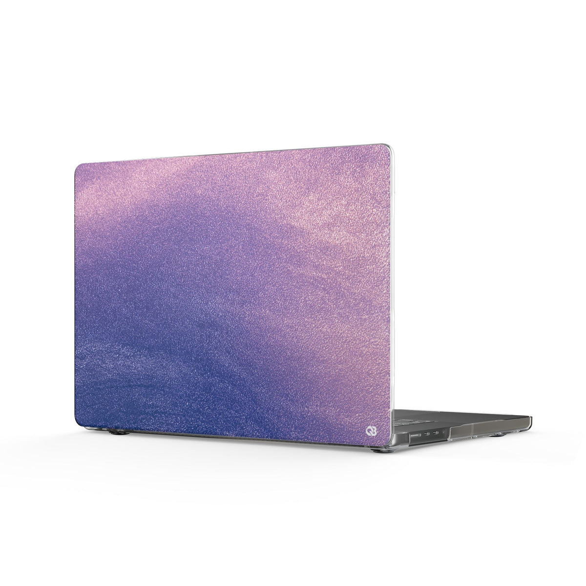 Ethereal Violet Glow · Clear Hard Case for MacBook · Purple