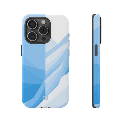 Blue Tough Phone Case for iPhone - Arctic Glacial Ridge