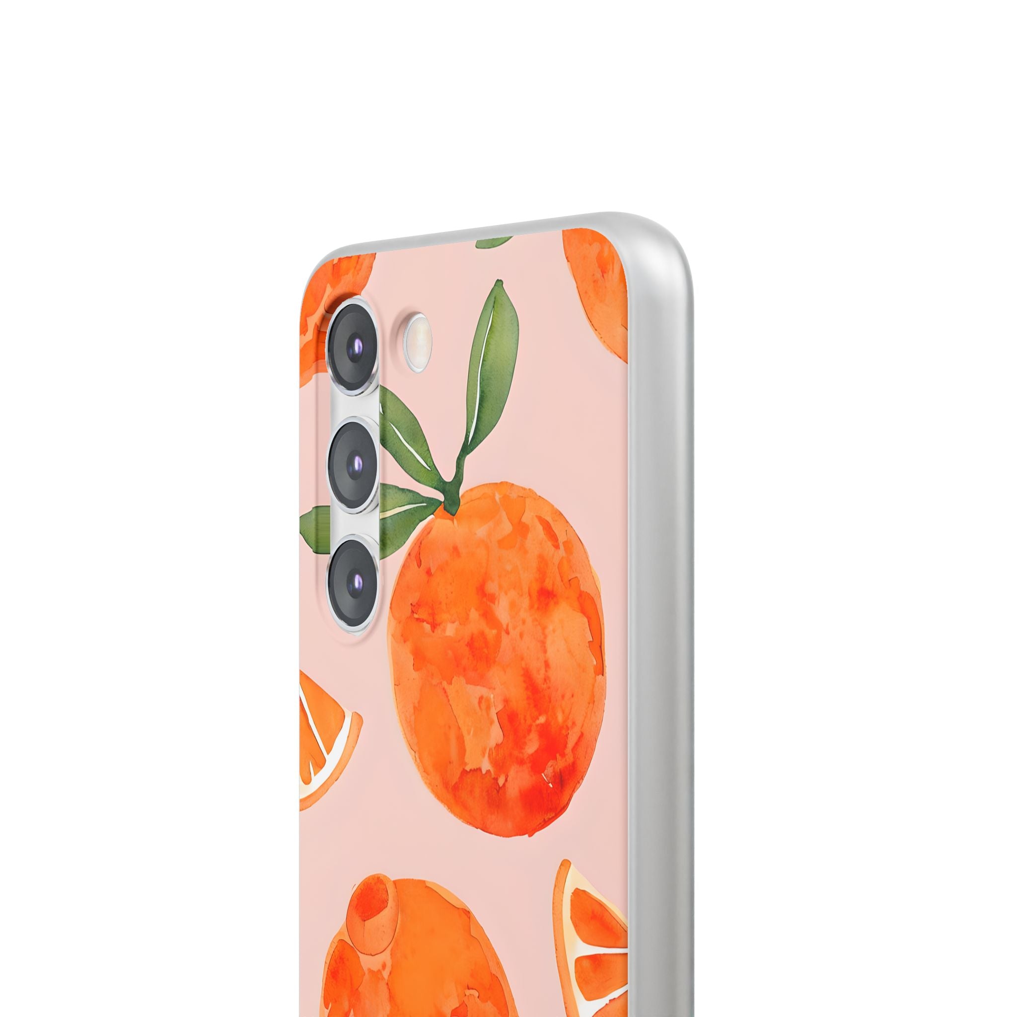 Sunkissed Orange Harvest · Soft Phone Case for Samsung