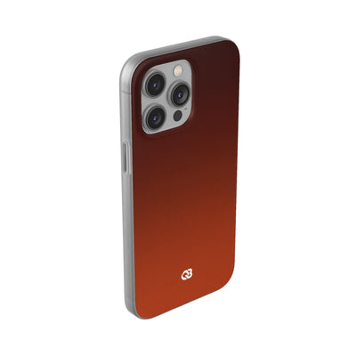 Burnt Amber Spectrum · Lite Phone Case for iPhone ·  Orange