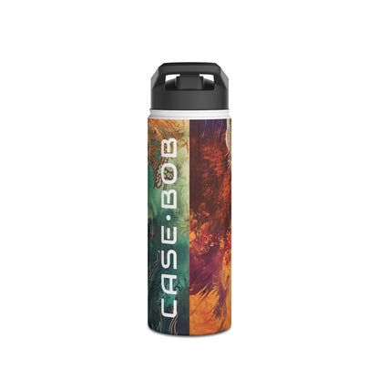 Golden Dragons Blaze - Stainless Steel Water Bottle