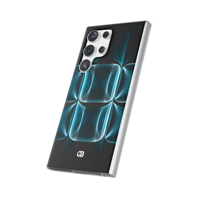 Cyan Core Matrix · Lite Phone Case for Samsung · Blue