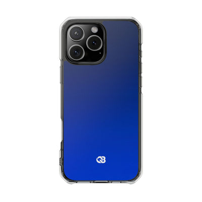 Blue Impact MagSafe Phone Case for iPhone - Cobalt Depth Shift