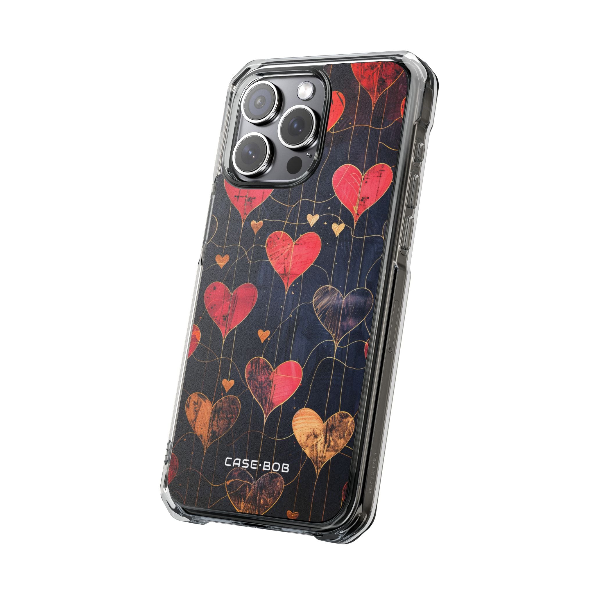 Golden Hearts Network iPhone 15 Pro Max Case - Impact