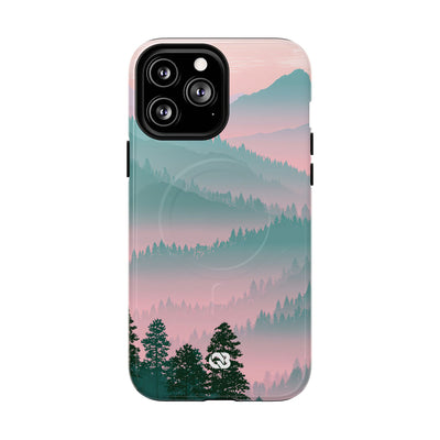 Alpine Horizon · Tough 2.0 Magnetic Phone Case for iPhone · Green