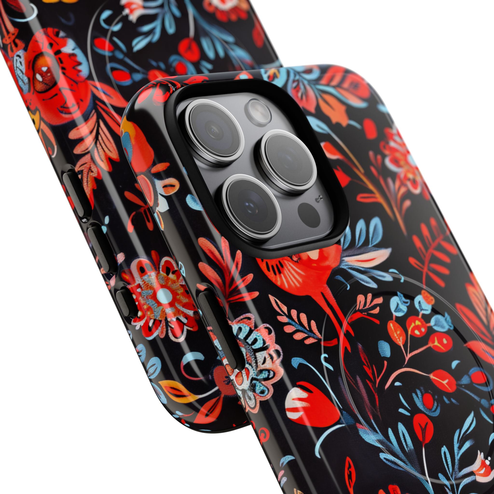 Lebendige Vogelwelt iPhone 15 Pro Max Case - Tough+