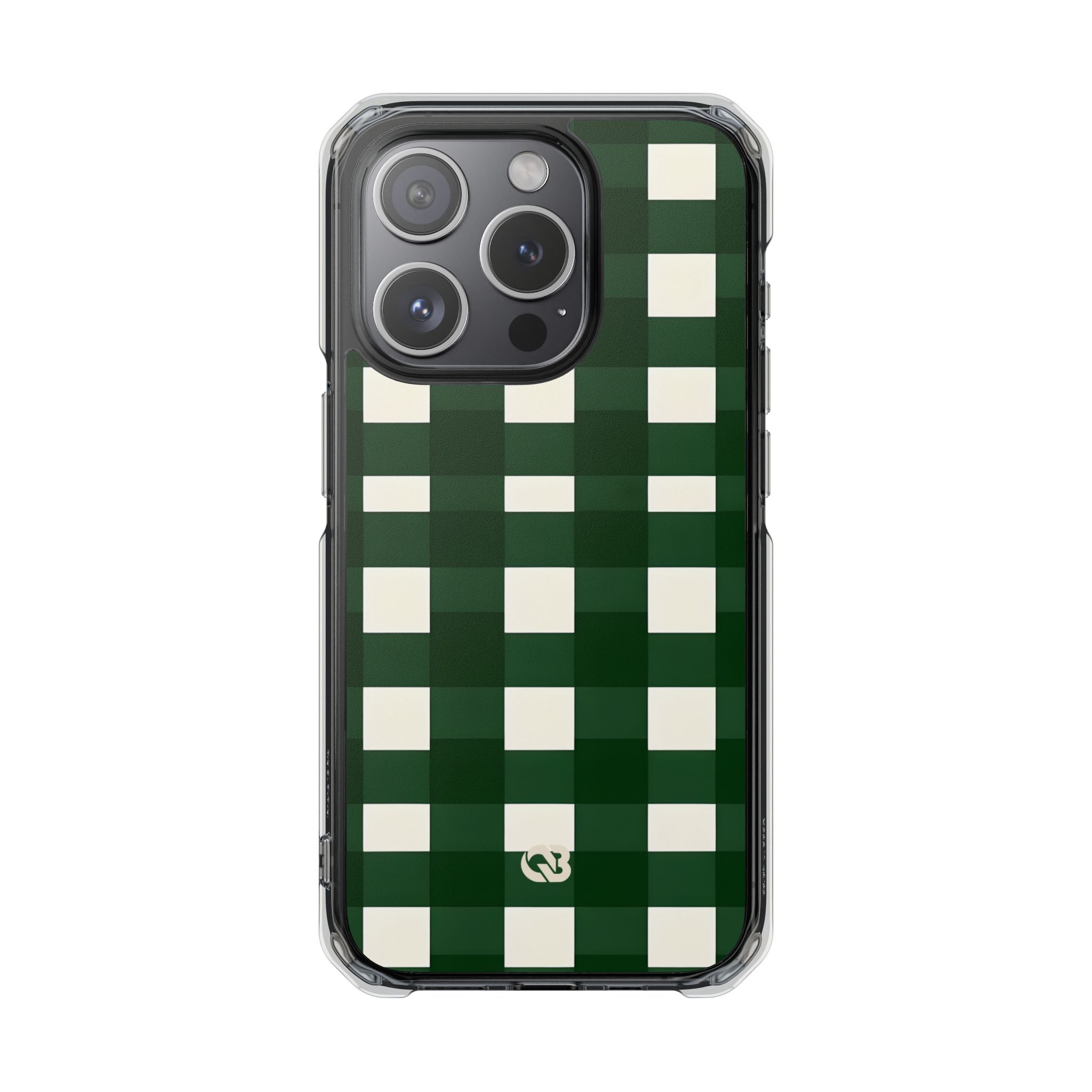 Hunter Green Rutig · Impact Mobilskal för iPhone · Magsafe