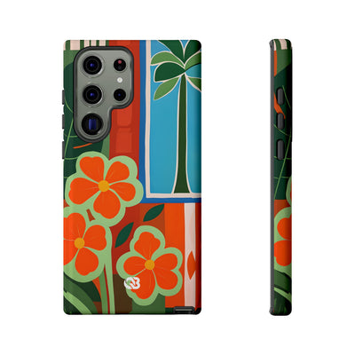 Vivid Jungle Collage · Tough Coque de téléphone pour Samsung