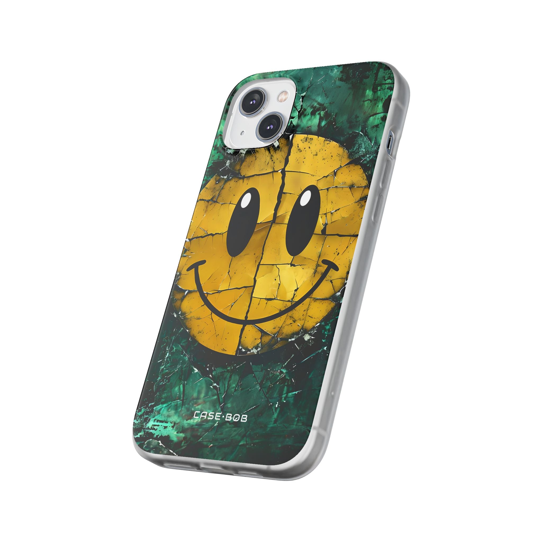 Zerbrochener Smiley iPhone 14 Plus Case - Soft