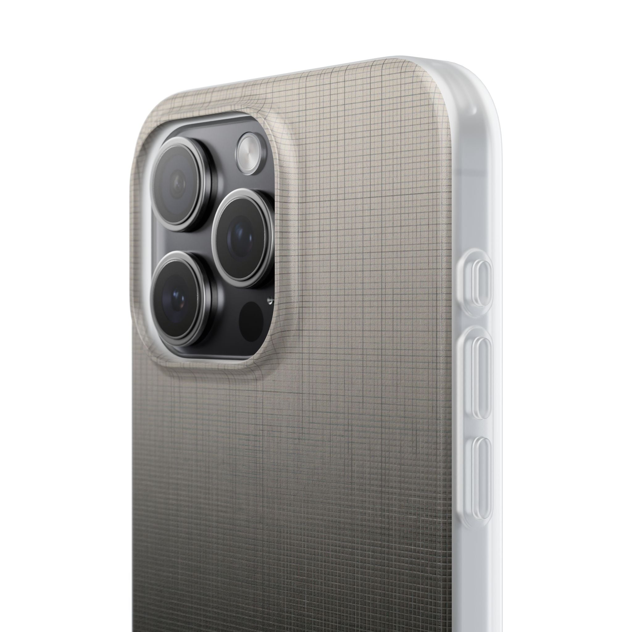 Grey Lite Phone Case for iPhone - Faded Sand Mesh