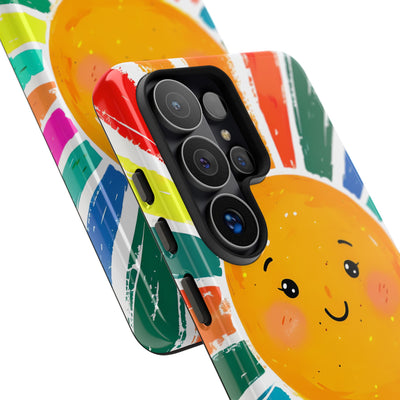 Vibrant Solar Smile · Tough Phone Case for Samsung