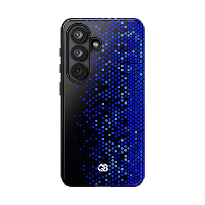Cobalt Hex Dispersion · Tough Phone Case for Samsung · Blue