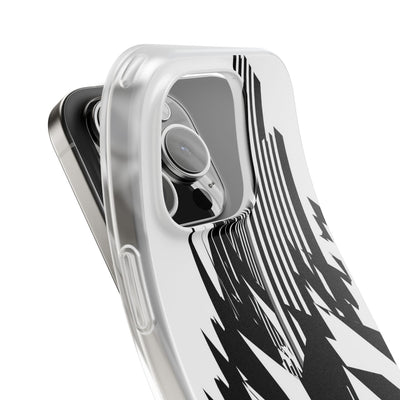 White Lite Phone Case for iPhone - Shattered Vector Spire