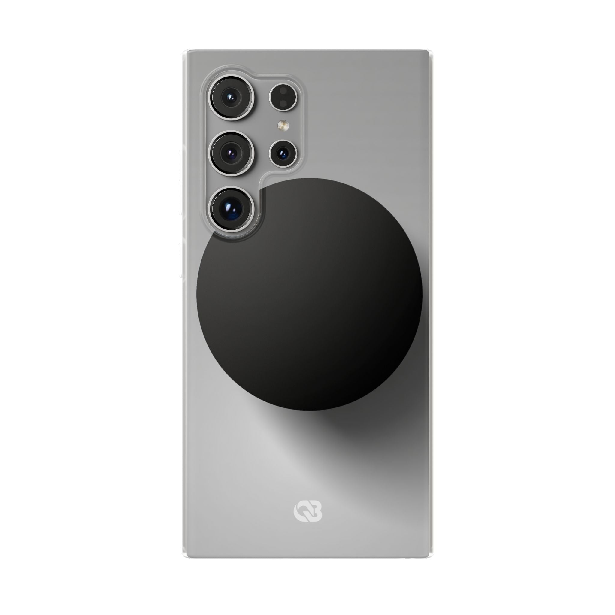 Grey Lite Phone Case for Samsung - Matte Onyx Sphere