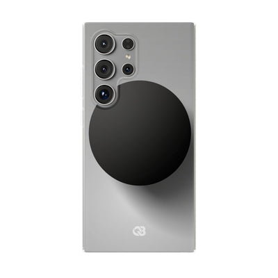 Grey Lite Phone Case for Samsung - Matte Onyx Sphere