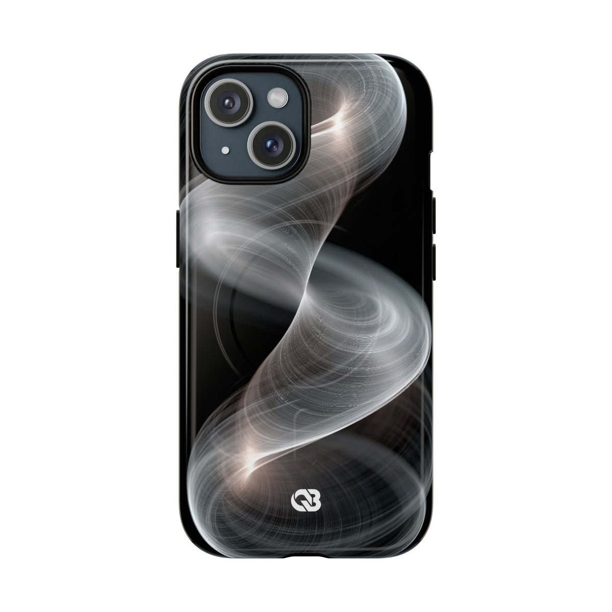 Luminous Vortex · Tough 2.0 Magnetic Phone Case for iPhone · Black