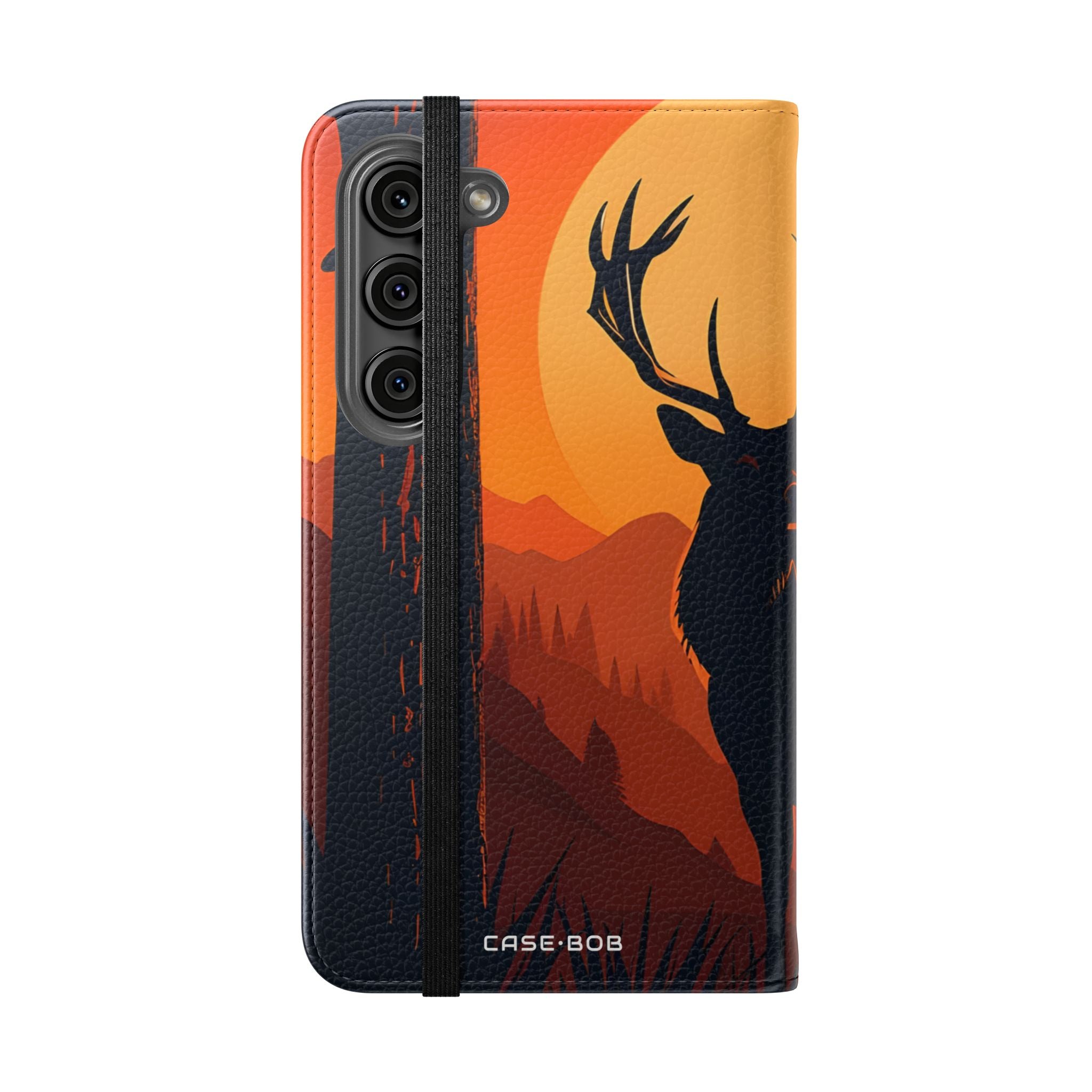 Stag Sunset - Samsung S23 - Lompakkokotelo
