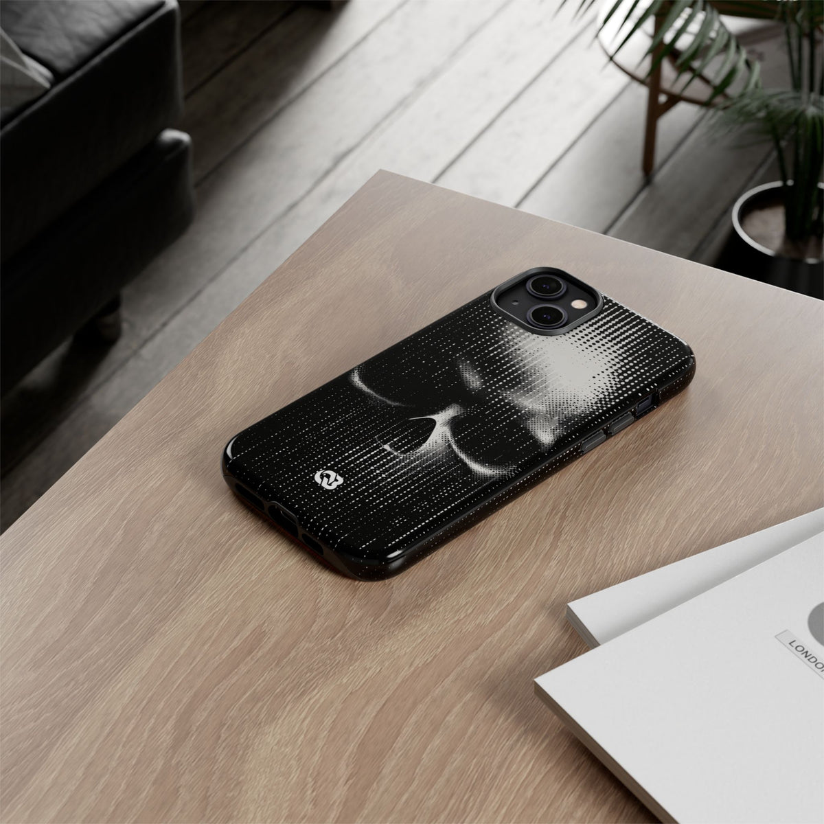 Raster Phantom · Tough Phone Case for iPhone · Black