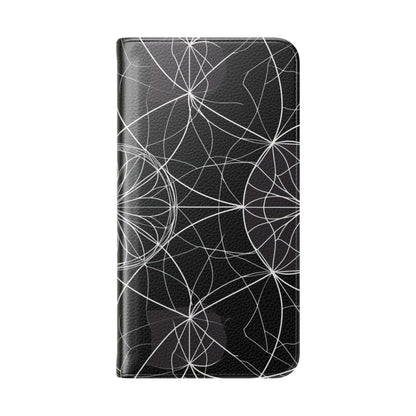 White Mandala Radiance - Samsung S23+ Case - Wallet