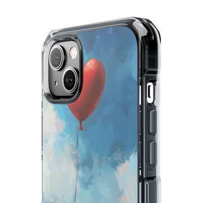 Crimson Heart Sky · Impact Phone Case for iPhone · Magsafe