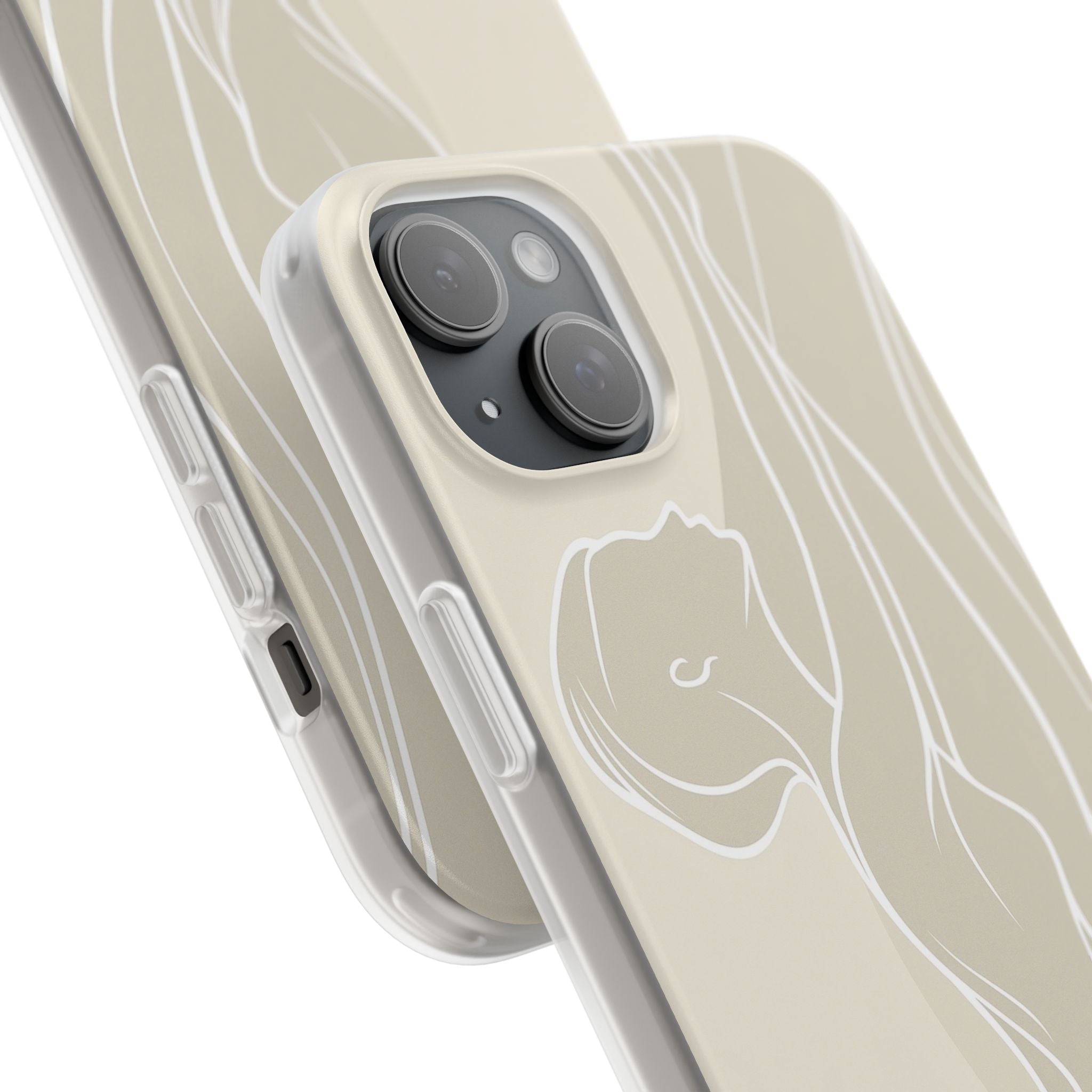 Ethereal Sand Silhouette · Soft Coque de téléphone pour iPhone
