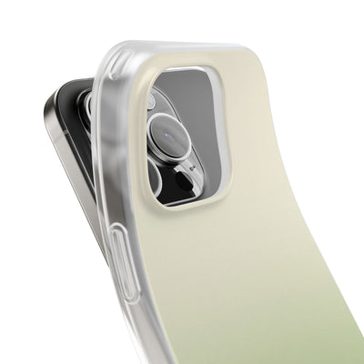 Green Lite Phone Case for iPhone - Bone Sage Fade