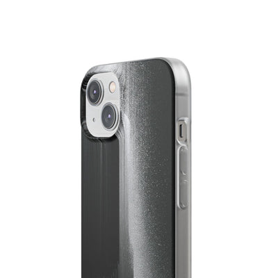 Black Lite Phone Case for iPhone - Brutalist Pixel Monolith