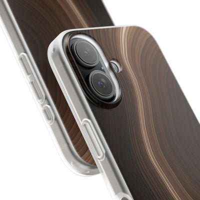 Brown Lite Phone Case for iPhone - Bronzed Canyon Relief