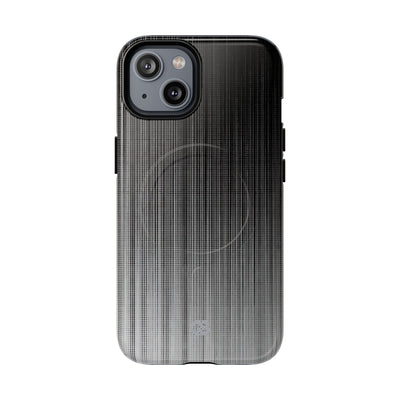 Grey Tough 2.0 Magsafe Phone Case for iPhone - Static Vertical Dither