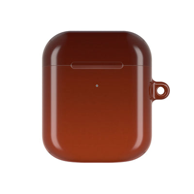 Burnt Amber Spectrum · Hard Case for AirPods & AirPods Pro · Orange