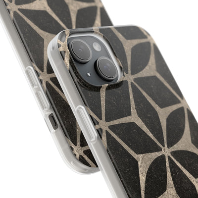 Concrete Mosaic Star · Lite Phone Case for iPhone ·  Black