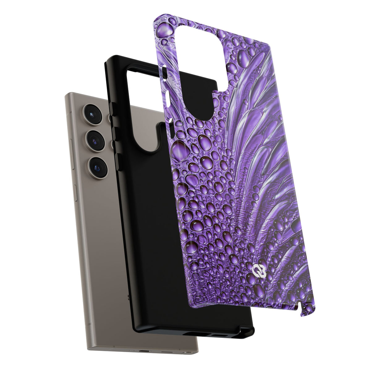 Violet Liquid Gel · Tough Phone Case for Samsung · Purple